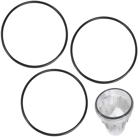 AO-WH-LG-OR O-Ring Replacement for AO Smith Whole House Water Filter 5.48 Inch 14 Cm Diameter Fits Most Housings Made for 4.5 Inch Filters, Fix Leaks & Improve Seal, 3 Pack by DairrrFuuu
