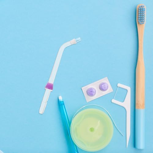 2pcs Oral Irrigator Cleaning Heads: Replacement Water Flosser Nozzles - Flossing Jet Tips Irrigator Tips for Implants Braces Home Or Travel Use - Image 5