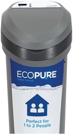 EcoPure EPS110 Whole House Water Softener for Small Households by EcoPureWaterSolutions