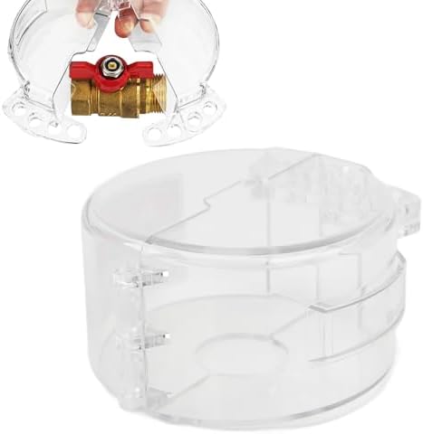 Transparent 4 Hole Protective Valve Handle Lockout Cover for Electrical Isolation - Durable PC Material - Easy Installation for Enhanced Safety - Image 2