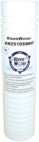 Dishwasher Water Filter, KleenWater KW2510HW Under Sink Filtration System, Polyphosphate Filters for Hard Water and Cloudy Film Residue on Dishes and Glasses - Image 3