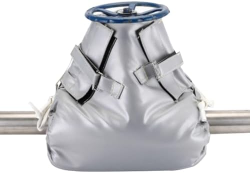 Outdoor Valve Insulation Cover, backflow Preventer Insulation Cover, Irrigation backflow Valve Waterproof Insulated Spigot Cover Freeze Protection 4/8 1 1-1/4 1-1/2 2 2.5 3 4 inch(DN25/1in) - Image 4