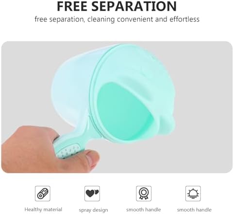 2pcs Cartoon Bear Baby Shampoo Rinse Cup with Comfortable Grip - Image 7