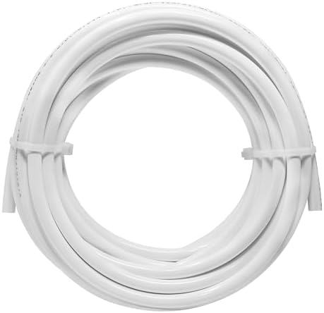 Metpure 3/8" OD LLDPE RO Tubing, 25 ft, White by MetpureInc