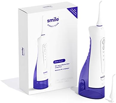 SmileDirectClub Premium Edition Water Flosser - XL Water Reservoir with 2 Nozzles, Waterproof and Cordless Design, 3 Pressure Modes - Removes 99% of Plaque - Image 2