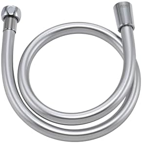 31 Inches PVC Shower Hose Replacement Silver by JASYA