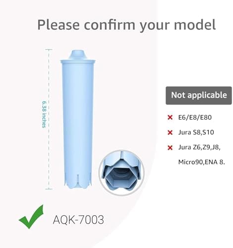 AQUA CREST C03 Coffee Filter Replacement for Jura® Water Filter, 3 Pack - Image 3