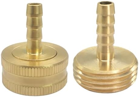 Hooshing 1/4" Garden Hose Repair Kit, Male and Female Hose Mender Connector - Image 5