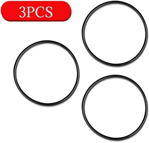 O-Ring for Reverse Osmosis Water Filter Housings Diameter 3.5" O.D. Black 3 Pcs O-Ring Set - Image 6