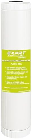 RF-20AS Whole House Water Filter Cartridge - High Capacity 20" x 4.5" 10 Micron Anti-Scale Water Filter - Polyphosphate Descaler Water Filter - Inhibit Corrosion on Iron, Copper, Lead Pipes by ApexExprtWaterFilters