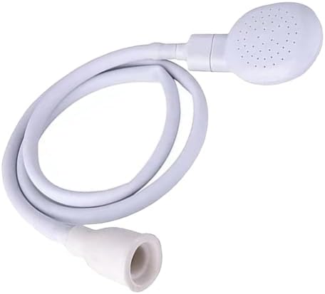 1m/3.28ft Portable Sink Hose Faucet Sprayer Sink Spray Rubber Hose Shampoo Sprayer Handheld Faucet Shower for Pets, Bathing Baby, Washing Hair, Rinsing Vegetables by PCTC
