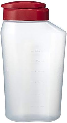 GoodCook 1 Quart Bottle with Snap Lock Easy-Pour Lid, BPA Free, Clear by GoodCook