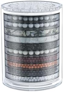 Shower Filter Cartridge，12-Layer Multifunctional High-Efficiency Water， 99% Removal for Hard Water, Chlorine, Dirt, odor and more by Unknown