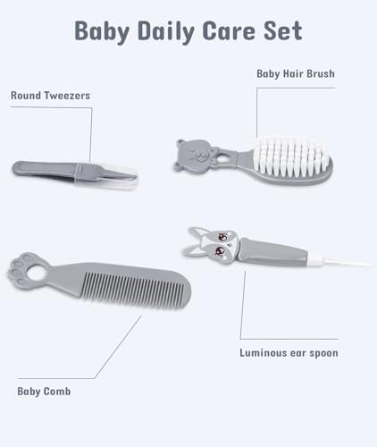 YASEW Baby Grooming Kit with Electric Nail Trimmer, Newborn Essentials - Image 3