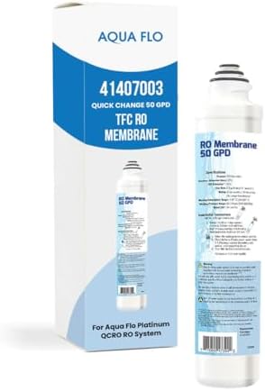 Aqua Flo 41407003 Quick Change 50 GPD TFC RO Membrane by ESPWater