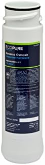 EcoPure ECOROM Reverse Osmosis Membrane Replacement – Fits ECOP30 & Select Kenmore & Brita RO Systems – NSF-Certified Stage 2 Filter – Reduces TDS, Lead, Chlorine & More – 1–3 Year Life – Easy Changes by EcoPureWaterSolutions