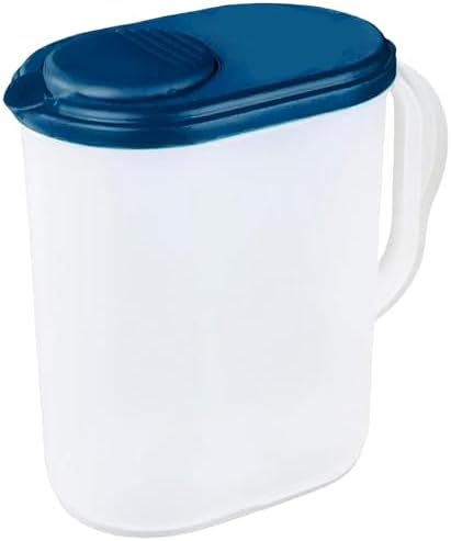 1 Gallon Water Pitcher with Lid & Pivot Spout -Slim Design Fits Fridge Door - Image 6