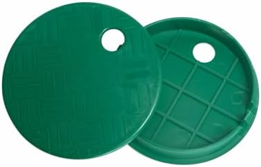2 PCS Valve Box Cover Lid ID 5.5" OD 6" for Sprinkler Irrigation System by Unknown