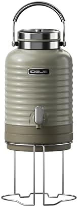 IDEUS Insulated Beverage Dispenser 1.4gal, Drink Container Grey B-type by IDEUS