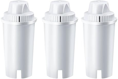 3 Pack Drop In Brita Style Alkaline Water Filter Replacement 7 Stage Mineral Water Filter.Works With Wellblue, Brita Style Pitchers & Dispensers (3 Pack) - Image 2
