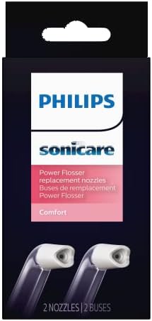 Philips Sonicare Power Flosser Comfort Tips (F2), 2pk, White HX3052/00 by PhilipsSonicare