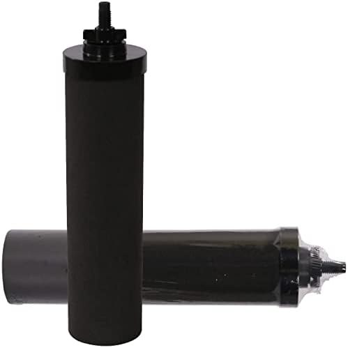 Huining 2PCS Black Water Filters - Household Gravity Water Filter System - Compatible With Berkey by HUINING