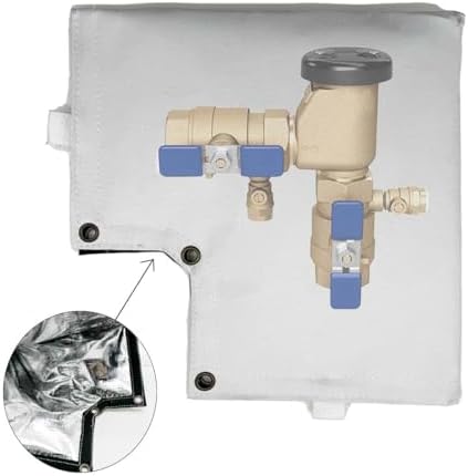 Backflow Insulation Pouch - Pressure Vacuum Breaker Cover (White) - Image 3