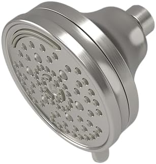 Symmons HydroMersion Classic 4 Inch Multifunction High Pressure 7 Mode Round Adjustable Showerhead in Satin Nickel by Symmons
