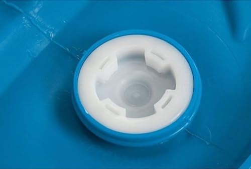 55 Gallon Blue Water Barrel | Solid Mold |2 Inch Bung Holes, Good for Long Term Drinking Water Use | BPA Free - Image 3
