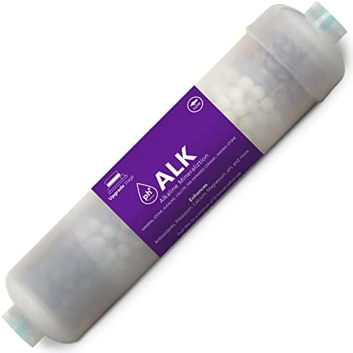 Express Water Alkaline Water Filter Replacement, 10 Inch, pH+, Mineral by ExpressWater