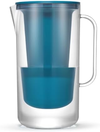 LifeStraw Home Essential BPA-Free Water Filter Pitcher, 10-Cup, Sea Blue - Image 2