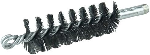 Weiler 44128 1-1/2" Single Spiral Flue Brush, .012 Steel Fill, Made in The USA by WeilerAbrasives