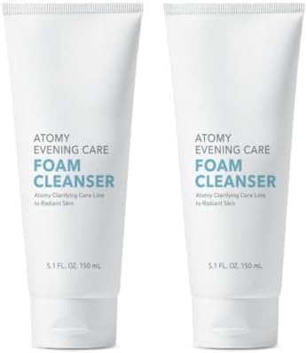 Korean Skin Care Rutine Evening Care Foam Cleanser 5.1 FL. OZ(150g) x 2 Pack - Image 2