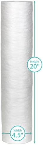 Aquasana Replacement 20-inch Sediment Pre-Filters for Low Maintenance Whole House Water Filtration Systems - EQ-PFC.2045K - Image 2