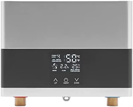 Mini Electric Tankless Water Heater 4000W 110V Constant Temperature Instant Hot Water Heater with Remote Control Touch Display Screen Hot Water Heater for Home Kitchen Indoor - Image 7