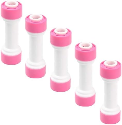 1/4 inch Quick Connect one Way Check Valve for RO purifiers Water Reverse Osmosis System,5 PCS by Unknown