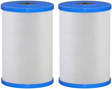 HG-CB6 CB6 Carbon Block Water Filter Replacement Compatible with Hydronix HG-CB6 Hydro Guard Filter and MP and MPC System 0.5 μ, 4.5" D x 6.5" H 2 Packs by Unknown