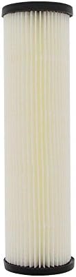Pentair Pentek S1 Sediment Water Filter, 10-Inch, Under Sink Pleated Cellulose Filter Cartridge, 10" x 2.5", 20 Micron by PENTAIRPENTEK