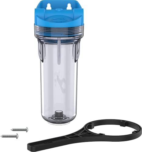Pentair OMNIFilter WH5 Whole House Water Filter Housing, 10-Inch Clear by PentairOmniFilter