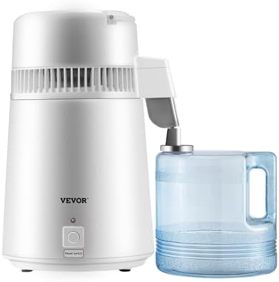 VEVOR 1.1 Gallon Water Distiller, 750W, BPA Free Container Countertop by VEVOR