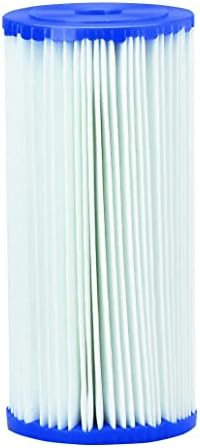 Pentair Pentek R30-BB Big Blue Sediment Water Filter, 10-Inch, Whole House Pleated Polyester Filter Cartridge, 10" x 4.5", 30 Micron, Pack of 8, White - Image 2