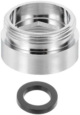 uxcell Faucet Aerator Adapter, M22 Female to M22 Male with Washer, 13mm Length by uxcell
