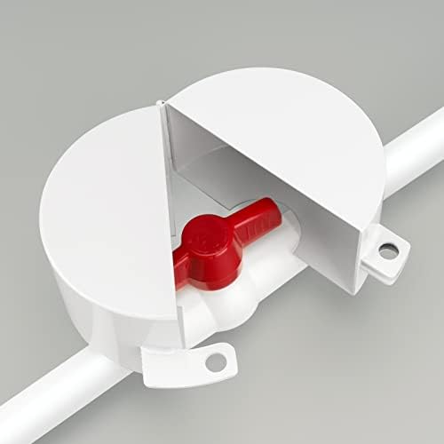 Outdoor Faucet Lock Garden Hose Faucet Lock to Prevent Water Theft, Can be Used for Gate Valve and Water Valve - Easy to Install and Remove, Durable Security Combination Lock (White) by TEMEILI
