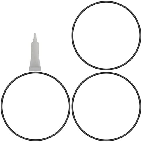 WS03X10054 HHRING Water Filter O-Ring Compatible with GE Whole House Water Filter Replacement Gasket with 5 Gram Grease, GXWH40L GXWH35F Filter Housing O-Rings, 3 Pack by POCPUNABReplacementParts