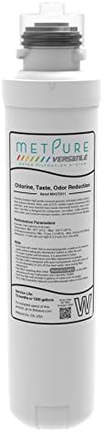Metpure Drinking Water Quick Twist Replacement Water System Filter (W) for Refrigerator, Icemaker Filter Only, 11" x 2.5" by MetpureInc