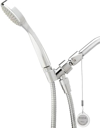 evolve Technologies Evolve 3-Spray 1.5 GPM Handheld Showerhead with ShowerStart TSV in Chrome by ShowerStart