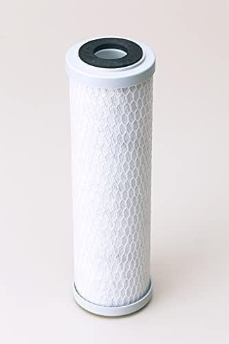 Pentair Pentek SCBC-10 Carbon Water Filter, 10-Inch, Under Sink Silver-Impregnated Carbon Block Replacement Cartridge, 10" x 2.5", 0.5 Micron, White (Pack of 12) - Image 2