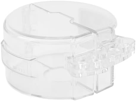 Transparent 4 Hole Protective Valve Handle Lockout Cover for Electrical Isolation - Durable PC Material - Easy Installation for Enhanced Safety - Image 3