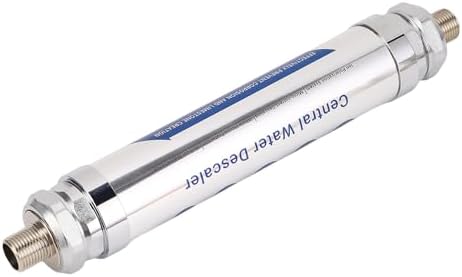 Jiawu No Salt Water Descaler for Whole House, Magnetic Scale Water Softener System for Shower Dishwasher Heater, Compact Stainless Steel Softener with Magnetic Technology (Stainless steel 2) - Image 5