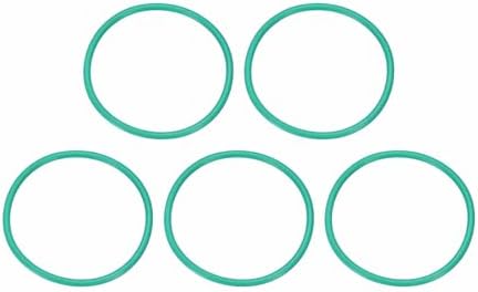 HARFINGTON 5 Pcs Fluorine Rubber O-Rings 48mm OD 43.2mm ID 2.4mm Width Round Sealing O Ring Seal Gasket for Industrial Engines Plumbing Faucet Hose Automotive by HARFINGTON